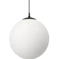 Eglo Rondo 3, Sort, Hvit, Hvit, Glass, Stål, Glass, Rund, Sort