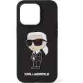 Karl Lagerfeld Klhcp14lsnikbck Iphone 14 Pro 6.1 Silicone Ikonik Telefondeksel