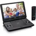 Lenco BRP-1150BK - Blu-ray-spiller - bærbar - skjerm: 11.5 - svart