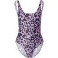 Adidas Essentials Animal Print U Back Badetøy