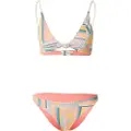 O'Neill Pismo Flamenco Wow Bikinisett gul