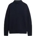 Superdry Merchant Cable Genser Med Høy Hals