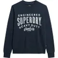 Superdry Machined Goods Workwear Collegegenser