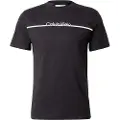 Calvin Klein Split Line Logo Kortarmet T-skjorte