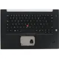 Lenovo - Erstatningstastatur for bærbar PC - med Trackpoint - bakbelysning - AZERTY - Fransk - FRU - med toppdeksel