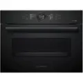 Bosch Serie | 8 accent | line CSG856RC7 - Ovn - med dampfunksjon - innebygd - Wi-Fi - fordypning - bredde: 56 cm - dybde: 55 cm - høyde: 45 cm - med selvrens - Klasse A+ - karbonsvart
