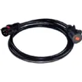 Fix-pro Forlængerkabel 32A IP44 SORT, med 25 meter PUR Aluminium kabel 5G6mm²