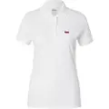 Levi's for woman. 52599-0000 Polo Slim white (XS), Casual, Cotton, Short sleeve