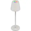 Goobay Bordlampe med RGB Trådløs Hvid