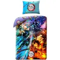 MCU Demon Slayer Sengetøj (model 3) - 100 procent bomuld