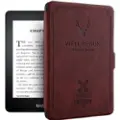 Strado nettbrettdeksel Smart Motto-deksel for Kindle Paperwhite 1/2/3 (rød) universal