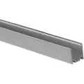 SOLAR PLUS Aluminiumprofil til LED-strip Neon Mini IP67, 2 m, anodiseret u-profil til belysning inde og ude.