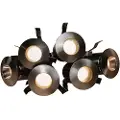 Prisma Heatspot G2 Kit BS 2.700K, Sauna downlight, 6x20lm, effekt kit 3,8W. Fasedæmpbar driver inkluderet. Udskiftelige frontringe.