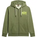 Superdry Neon Vl Graphic Genser Med Hel Glidelås