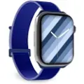 SBS nylon urrem til Apple Watch 42/44/45/49mm. Navy blå