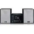 Lenco BTX-750 - Ørepropper med mikrofon - i øret - bak-nakken-montering - Bluetooth - trådløs - grå, svart