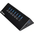 Sandberg 7-Port USB 3.0 Hub USB-hub - USB 3.0 - 7 porter - Svart
