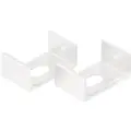 SOLAR PLUS Beslag Art Hvid 2 stk., passer til aluminiumsprofilerne Art Low og Art High i hvid udgave. PROFESSIONEL