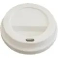 Multi Drikkelåg Plast Ø80xH20mm Til Kaffebæger Hvid Catersource,100 stk/ps - (100 stk.)