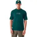 New Era Mlb Tartan Oversized Oakland Athletics Kortarmet T-skjorte