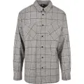 Urban Classics Long Oversized Checked Greyish Skjorte Med Lange Ermer