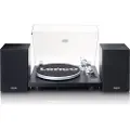 Lenco LS-500BK - HiFi platespiller med høyttalere