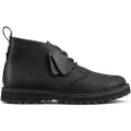 Clarks for man. 26179716 Solsbury DB leather boots black (44.5), Flat, Laces, Casual