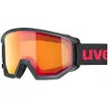 Uvex SKI EYEWEAR ATHLETIC FM BLACK MATTL / MIRROR RED S2 (S5505202530) - Uni