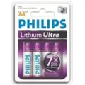Philips Lithium Ultra AA 4-blister Lithium Ultra-batteri