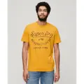 Superdry Copper Label Script Kortarmet T-skjorte