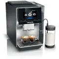 Siemens EQ.700 classic TP715R07 - Automatisk kaffemaskin med melkeskummer - 19 bar - inox sølv metallisk