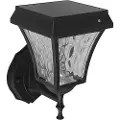 V-TAC 2889 VT-982-S Solar-væglampe LED (RGB) 2 W Sort (mat)