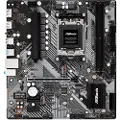 Asrock B650M-H/M.2+ - Hovedkort - micro ATX - Socket AM5 - AMD B650 Chipset - USB-C 3.2 Gen 1, USB 3.2 Gen 1 - Gigabit LAN - innbygd grafikk (CPU kreves) - HD-lyd (8-kanalers)