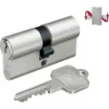 Basi V50 - 35/35 mm KA EF, Europrofilsylinder, Nickel, 3 stykker, 1 stykker, 261 g, 1,7 cm