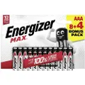 Energizer E303340900, Engangsbatteri, AA, Alkalinsk, 1,5 V, 12 stykker, 10 år