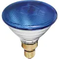 Eurolite Par-38 FL blau Halogen lyseffekt lyskilde 230 V E27 80 W Blå kan dæmpes