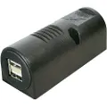 Procar USB-opbygnings-dobbeltstikdåse Tilladt belastning strøm maks.=5 A Stikdåse 12 V til 5 V, 24 V til 5 V