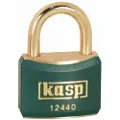 Kasp K12440GREA1 Hængelås 40 mm Identiske Gyldengul Nøglelås