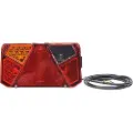 Secorut Anhænger-baglygte Åbne kabelender Blinklys, Bremselys, Baglygte, Reflektor, Tågebaglygte, Nummerpladepære benstre, bagved 12 V, 24 V Transparent