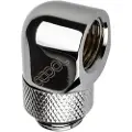 Alphacool Eiszapfen Connector Series L-connector - Armatur for væskekjølesystem - krom