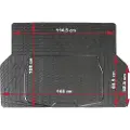 Dino 130026 Bagagerumsmåtte Passer til (bilmodel) Universal (L x B) 108 cm x 140 cm Sort
