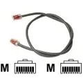 CommScope SYSTIMAX GigaSPEED XL GS8E - Koblingskabel - RJ-45 (hann) til RJ-45 (hann) - 4.6 m - CAT 6 - uten hindringer, flertrådet - grå