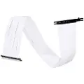 Lian Li PW-PCIV-4-90W - PCI Express x16-kabel - PCI Express 4.0 x16 (hunn) til PCI Express 4.0 x16 (hann) - 90 cm - riser - hvit