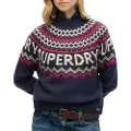 Superdry Fairisle Branded Jumper Genser