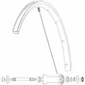 Mavic Front Ksyrium S Rb Landeveissykkel Felg