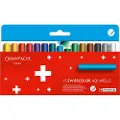 Caran d'Ache Swisscolor voks akvarell fargestifter, pappeske, 15 stk.