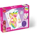 Maped Barbie Aqua Art watercolor paintings MAPED