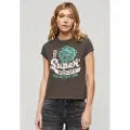 Superdry Embellished Poster Cap Slv Kortarmet T-skjorte