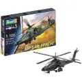 Revell AH-64A Apache, Rotorcraftmodell, Monteringssett, 1:100, AH-64A Apache, Plast, Avansert