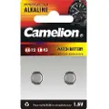 Camelion AG12-BP2 - Batteri 2 x LR43 - Alkalisk - 108 mAh